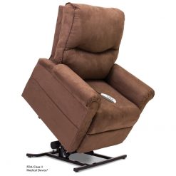 Essential LC-105 Lift Chair Recliner in Micro-Suede Cocoa | Pride Lift Chairs | My Mobility Store