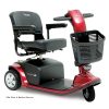 Victory 9 3 Wheel Mobility Scooter, Red