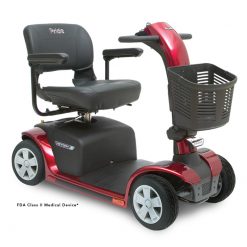 Victory 9 4 Wheel Mobility Scooter, Red