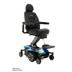 Sapphire Blue | Jazzy Air 2 Elevating Electric Wheelchair | My Mobility Store